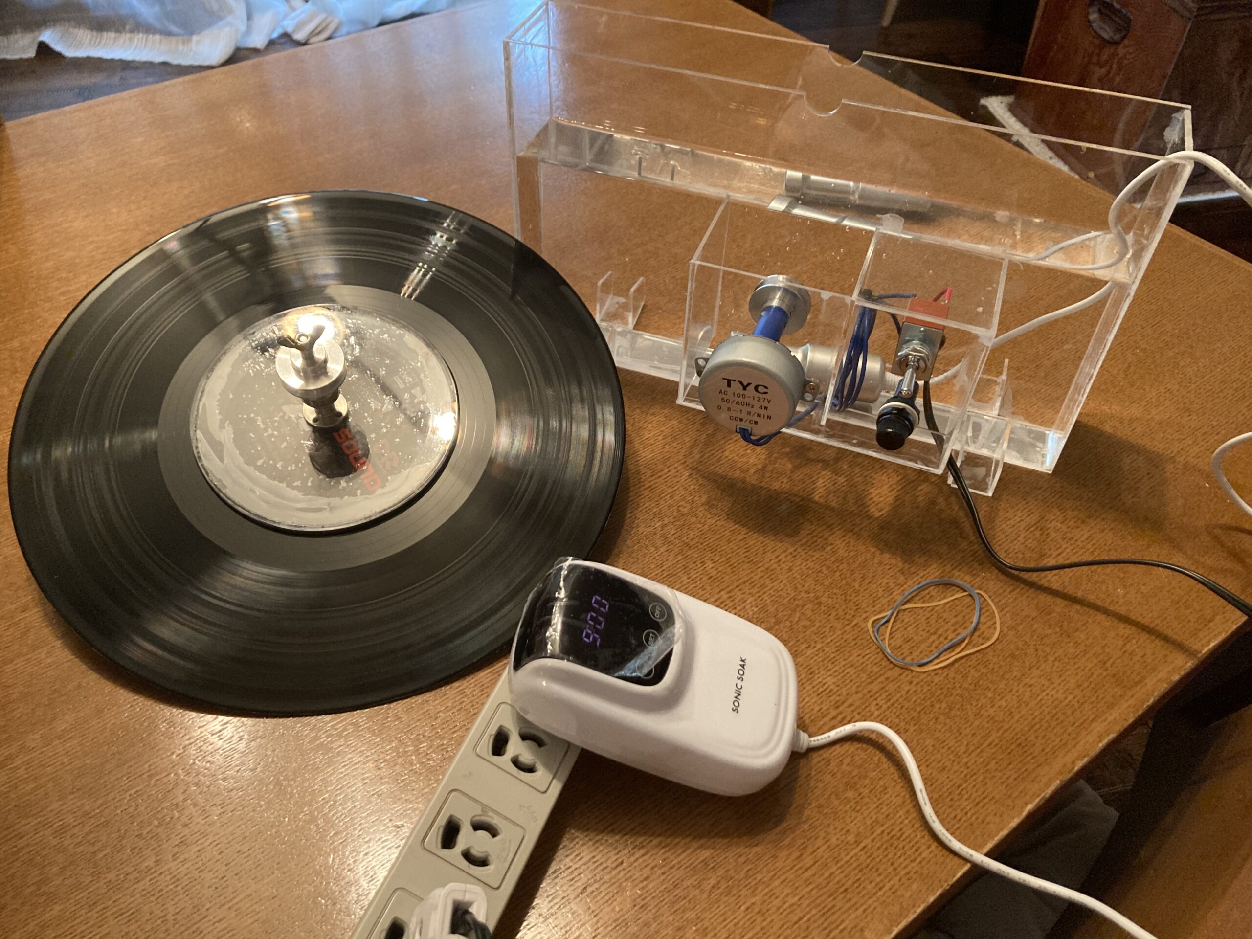 超音波式レコード洗浄機の製作 - MV ENTERPRISE